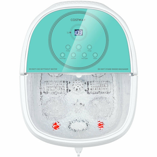 Costway | Foot Spa Bath Massager with 3-Angle Shower