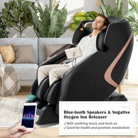 Costway | Enjoyment 13 - 3D SL-Track Full Body Zero Gravity Massage Chair with Thai Stretch