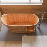 ALFI |  AB2553-BN Brushed Nickel Free Standing Floor Mounted Bath Tub Filler