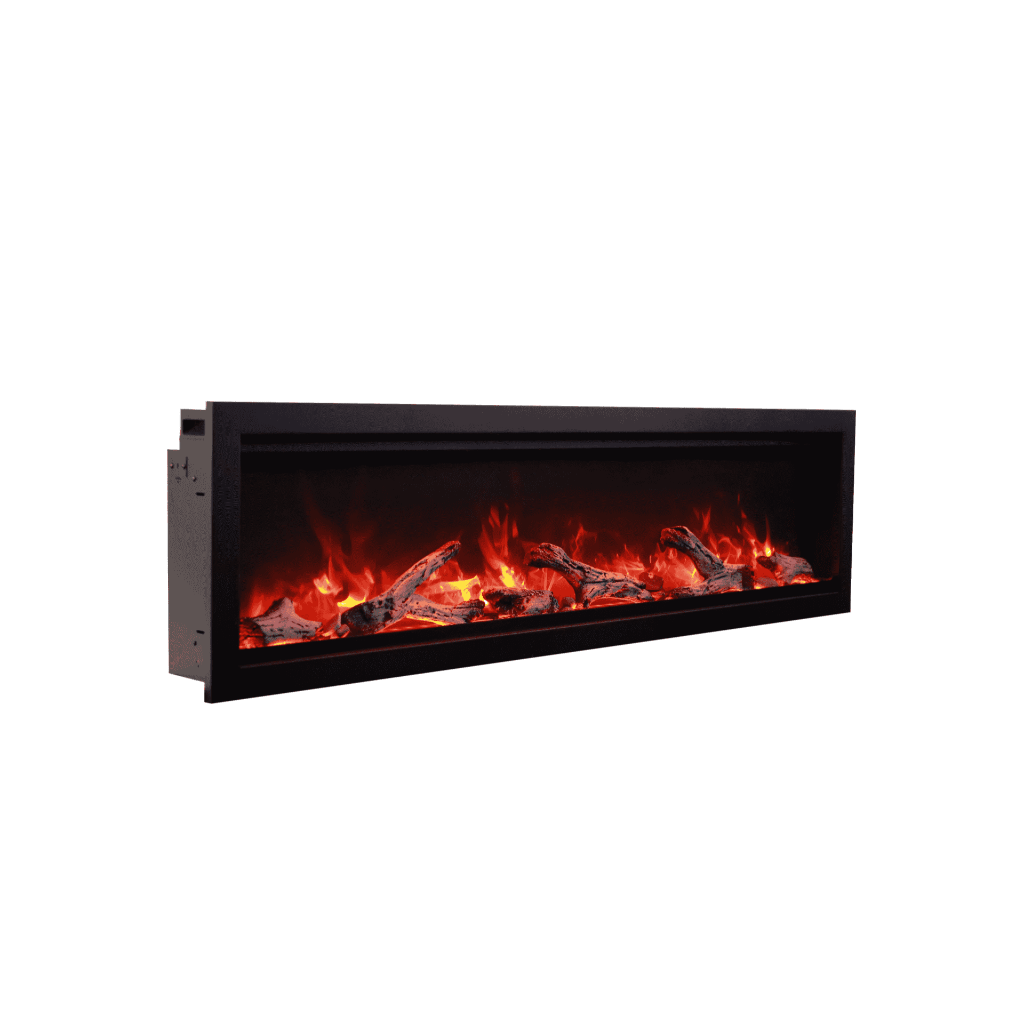 Amantii | 100" Symmetry 3.0 Built-in Smart WiFi Electric Fireplace