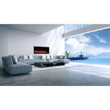 Amantii | 100" Symmetry 3.0 Extra Tall Built-in Smart WiFi Electric Fireplace
