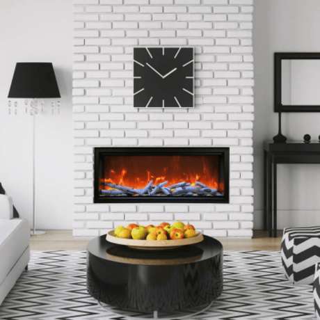 Amantii | 50" Symmetry 3.0 Extra Tall Built-in Smart WiFi Electric Fireplace