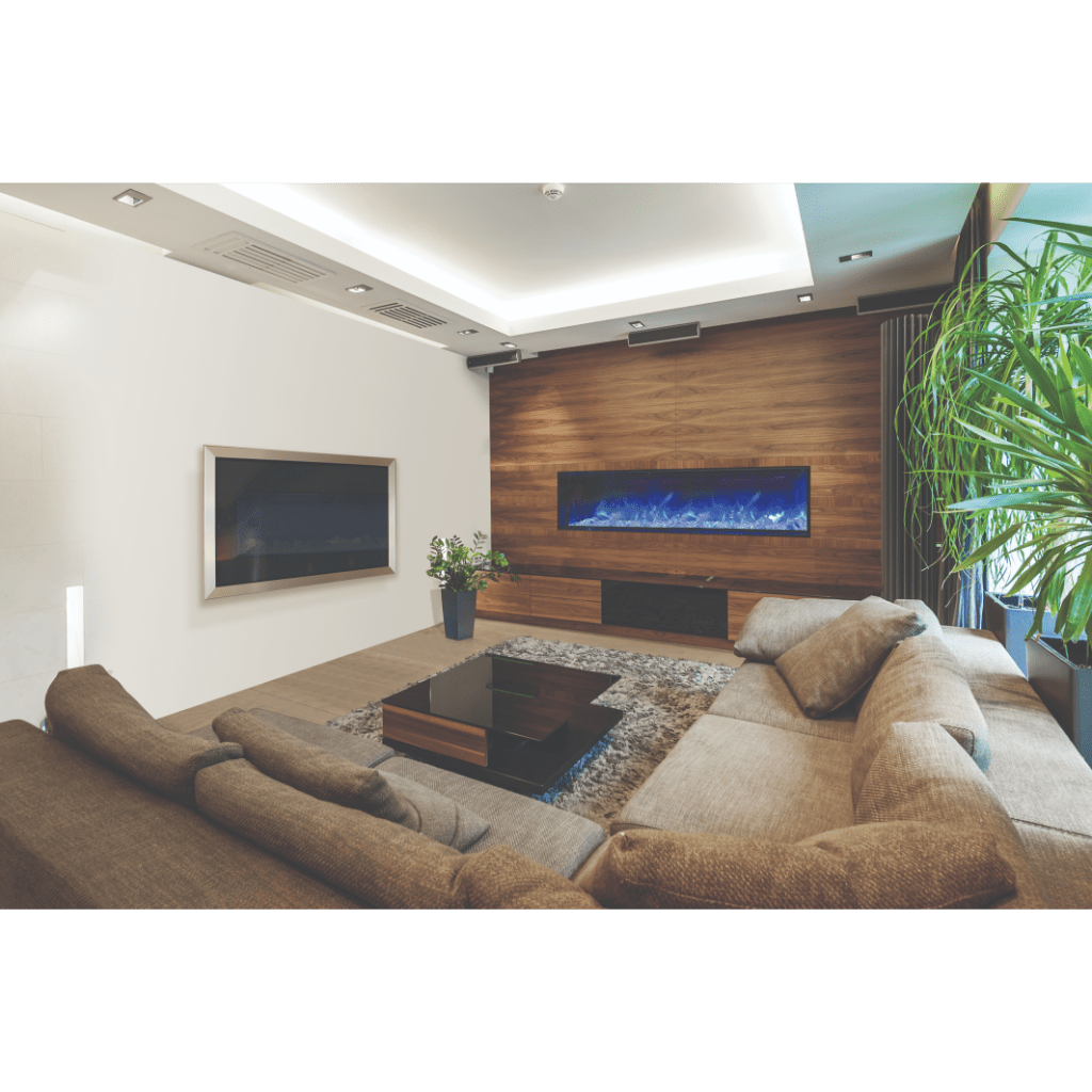 Amantii | 60" Panorama Deep Indoor or Outdoor Electric Fireplace