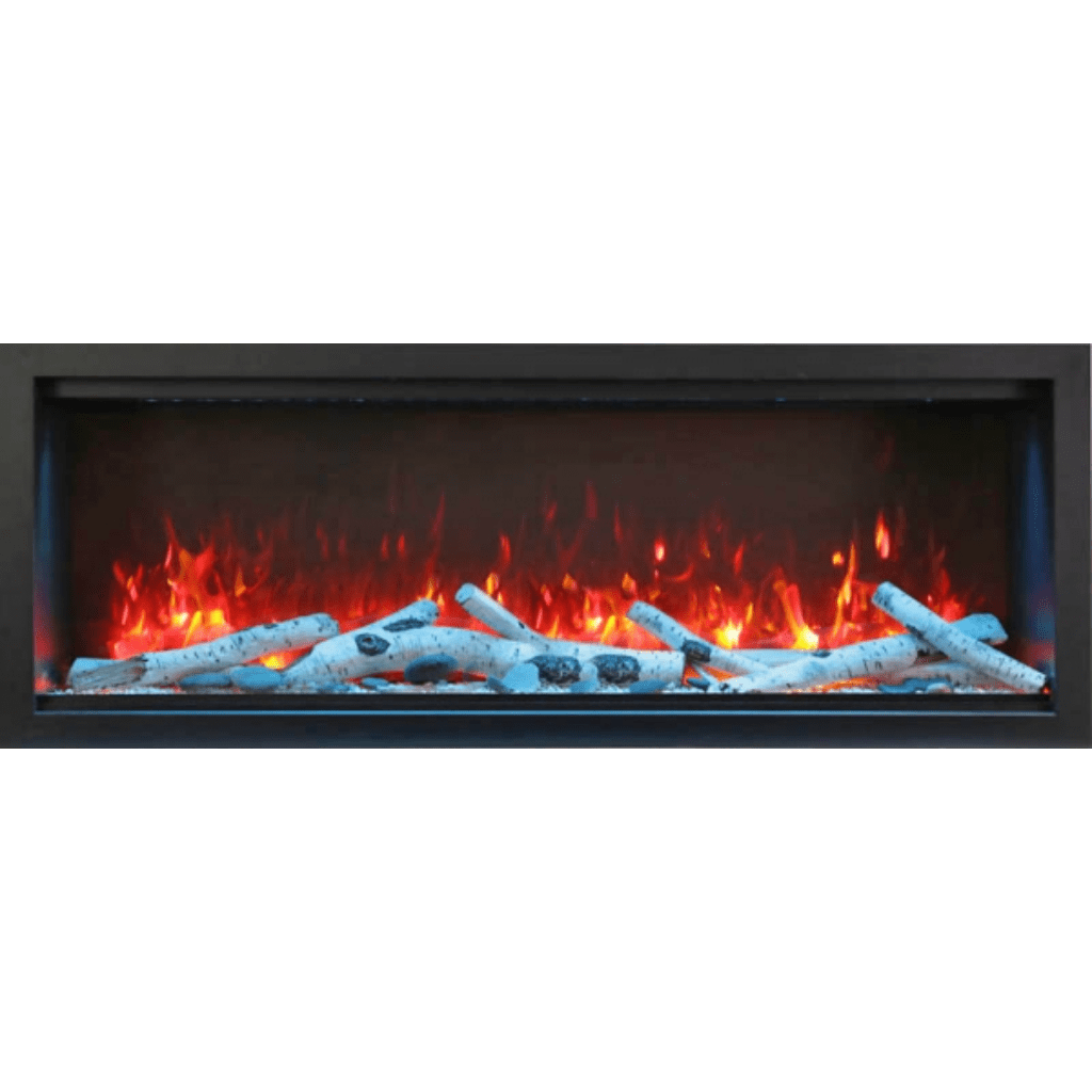 Amantii | 60" Symmetry 3.0 Extra Tall Built-in Smart WiFi Electric Fireplace