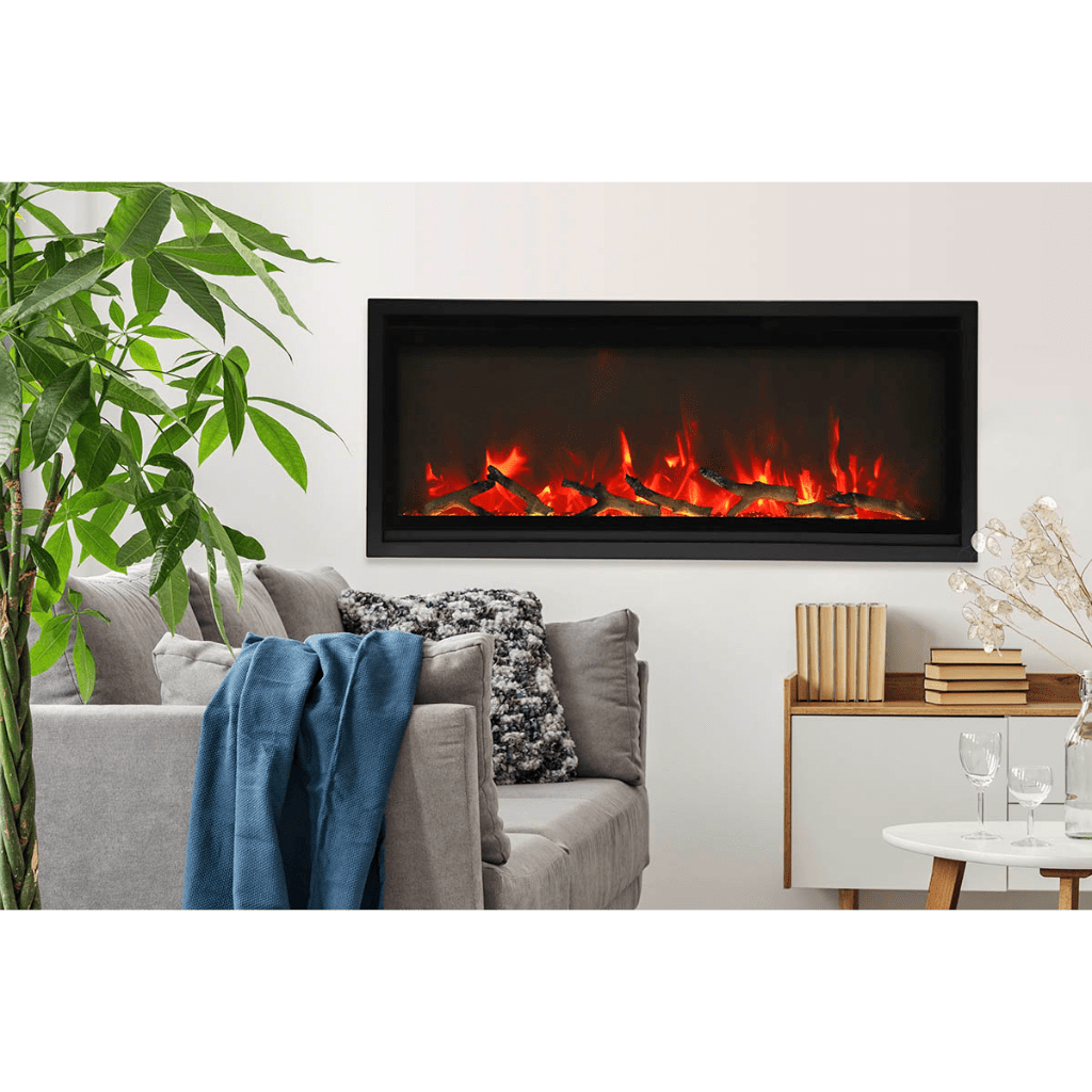 Amantii | 60" Symmetry 3.0 Xtra Slim Smart WiFi Electric Fireplace