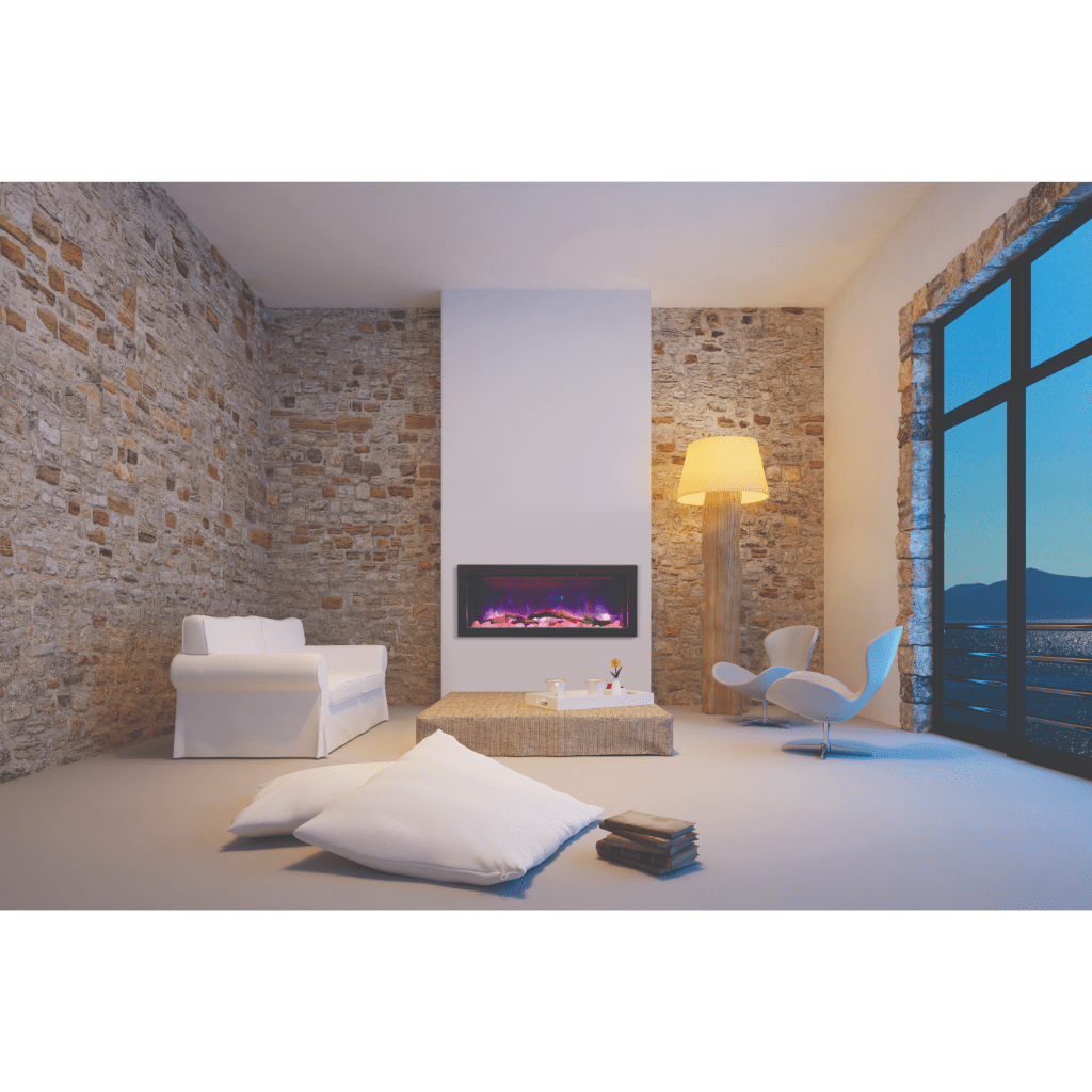 Amantii | 88" Panorama Deep Indoor or Outdoor Electric Fireplace