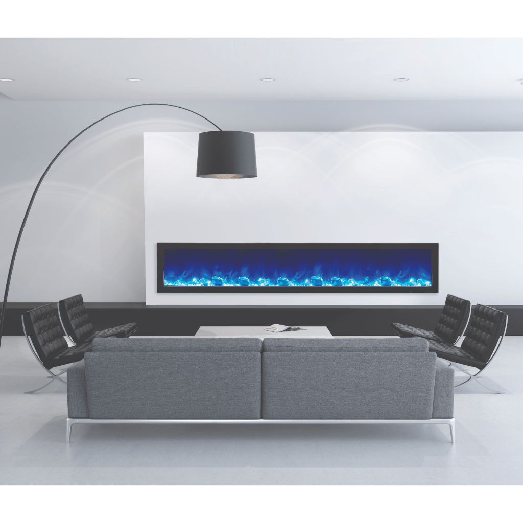 Amantii | 88" Panorama Slim Indoor or Outdoor Electric Fireplace