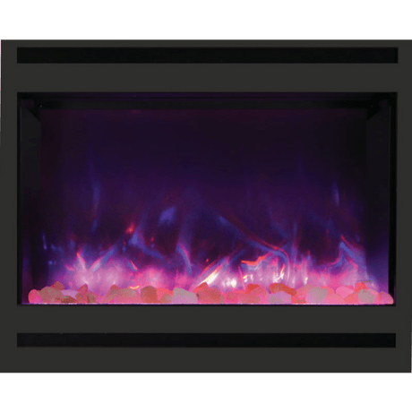 Amantii | Decorative Steel Surround for 31" Zero Clearance Electric Fireplace