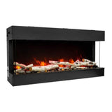 Amantii | Tru-View 30" Three Sided Slim Glass Electric Fireplace