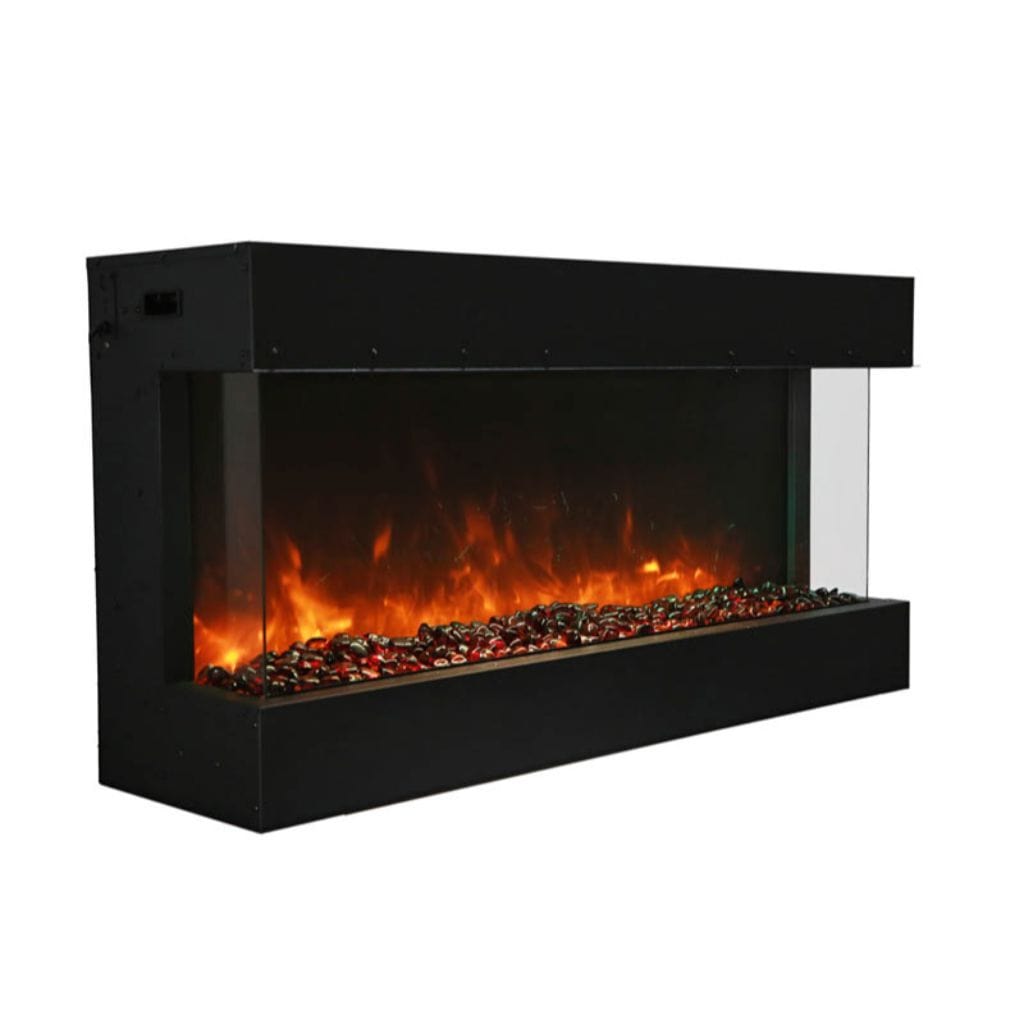 Amantii | Tru-View XL Deep 50" Built-In Three Sided Electric Fireplace