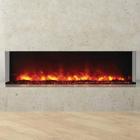 Amantii | Tru-View XL Deep 60" Built-In Three Sided Electric Fireplace