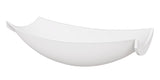 ALFI | HammockTub2-WM White Matte 71" Solid Surface Resin Suspended Wall Mounted Hammock Bathtub