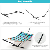Costway | 2-Person Heavy-Duty Hammock Stand with  Storage Bag