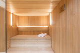 Auroom | Libera Glass 3-4 Person Indoor Traditional Sauna