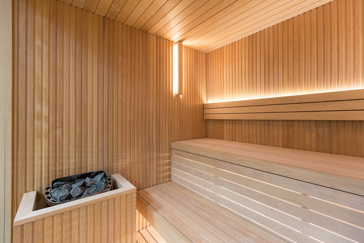 Auroom | Libera Wood 3-4 Person Indoor Traditional Sauna