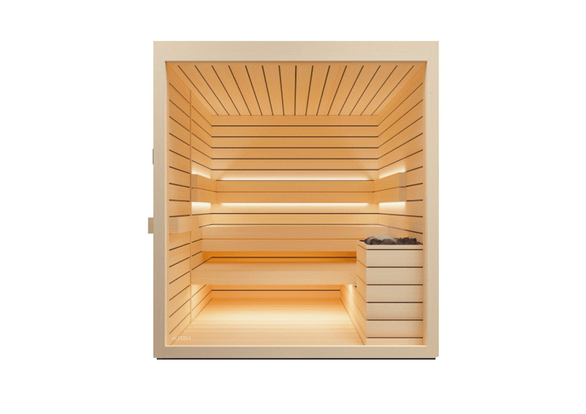 Auroom | Lumina 5-6-Person Indoor Traditional Sauna