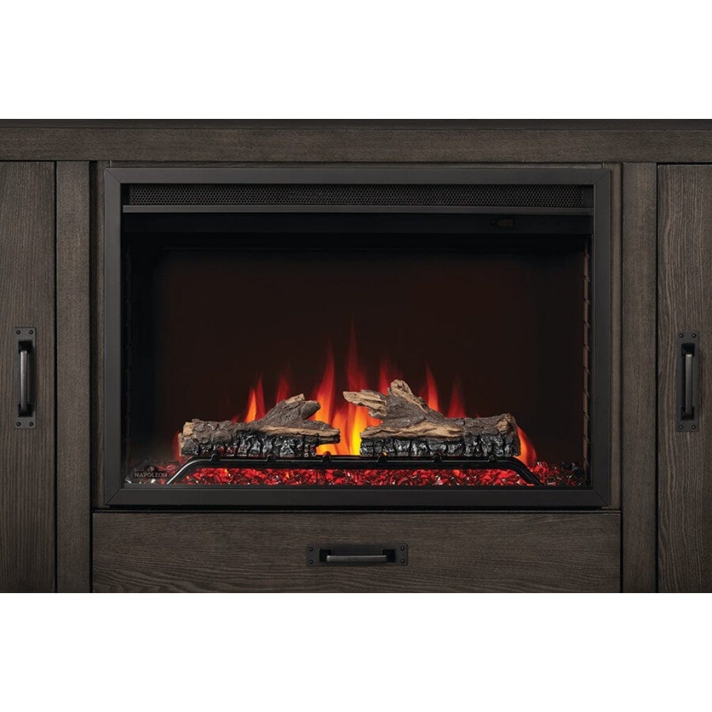 Napoleon | The Franklin 70" Mantel Package with 30" Cineview Electric Firebox