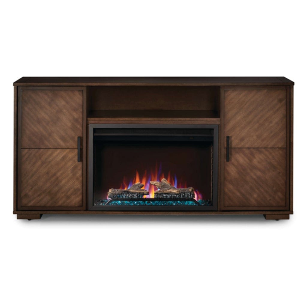 Napoleon | The Hayworth 65" Mantel Package with 30" Cineview Electric Firebox