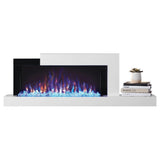 Napoleon | Stylus Cara 59" Wall Mount Electric Fireplace with Shelf