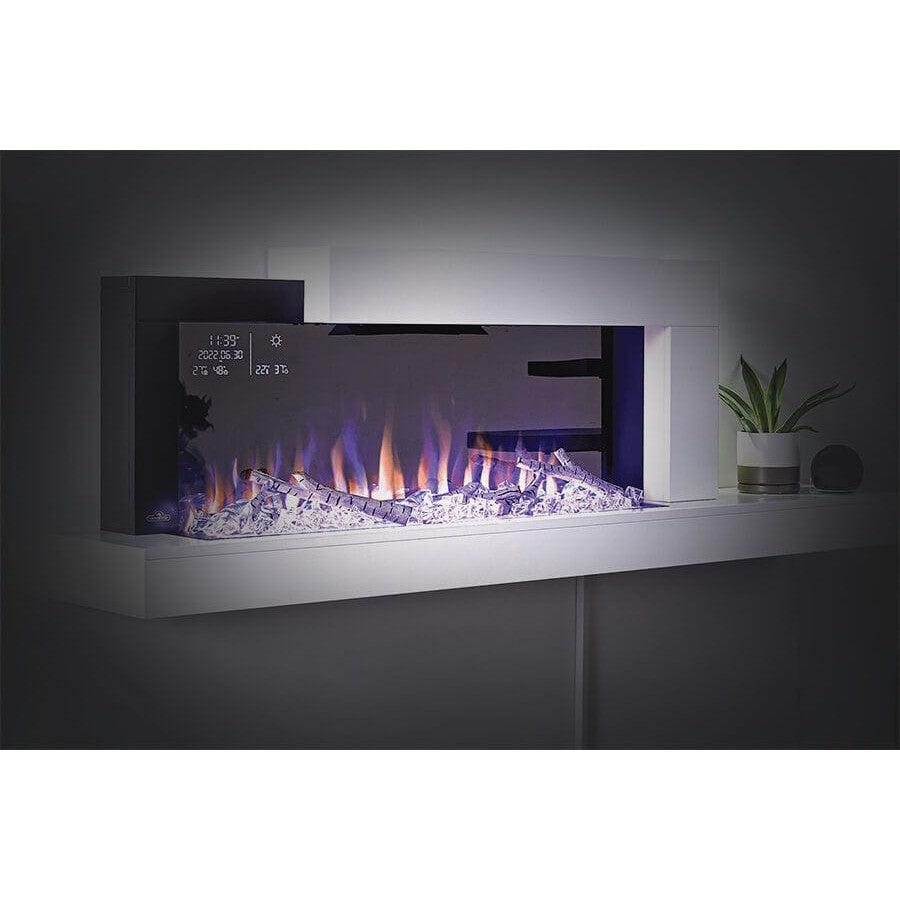 Napoleon | Stylus Cara Elite 59" Wall-Mounted Electric Fireplace with Shelf