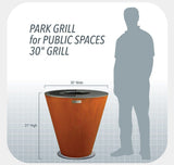 Arteflame | Public Park Grills For Public Spaces and High Traffic Areas