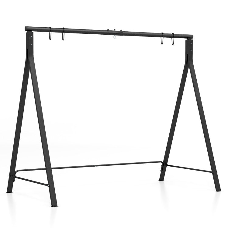 Costway | Patio Metal Swing Stand with A-Shaped Structure