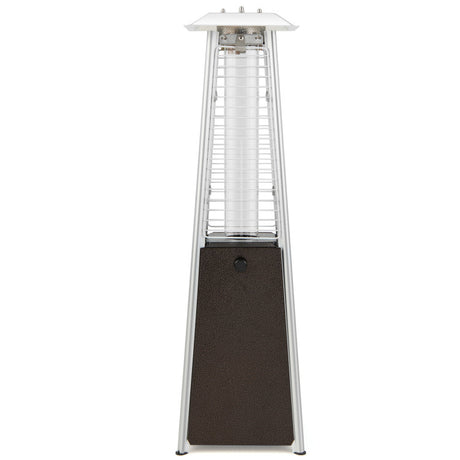 Costway | 9500 BTU Portable Steel Tabletop Patio Heater with Glass Tube