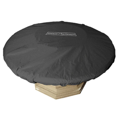 American Fyre Designs | 54″/60″ Round Firetable Cover Protective Fabric Covers