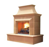 American Fyre Designs | 76" Reduced Cordova Vented Freestanding Gas Fireplace