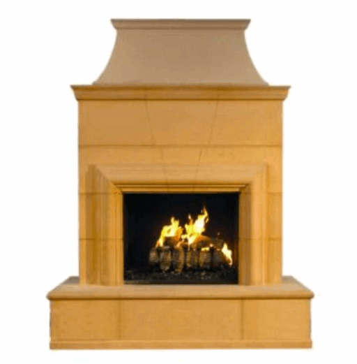 American Fyre Designs | 76" Cordova Vented Freestanding Gas Fireplace