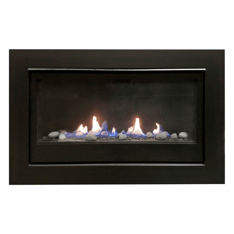Sierra Flame by Amantii | 36" Boston Linear Direct Vent Gas Fireplace