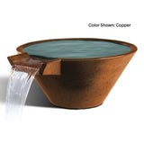 Slick Rock Concrete | 29" Cascade Conical Water Bowl