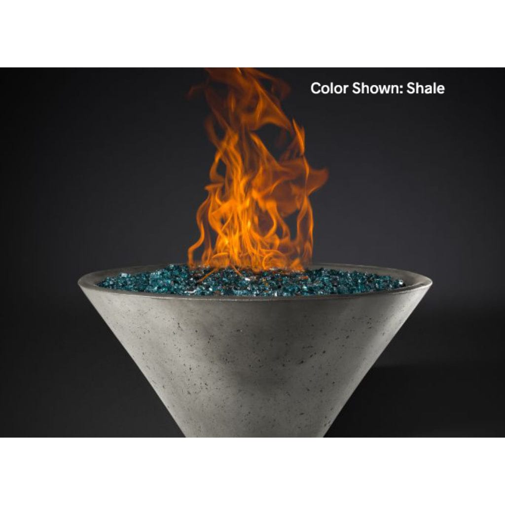 Slick Rock Concrete | 29" Conical Ridgeline Gas Fire Bowl
