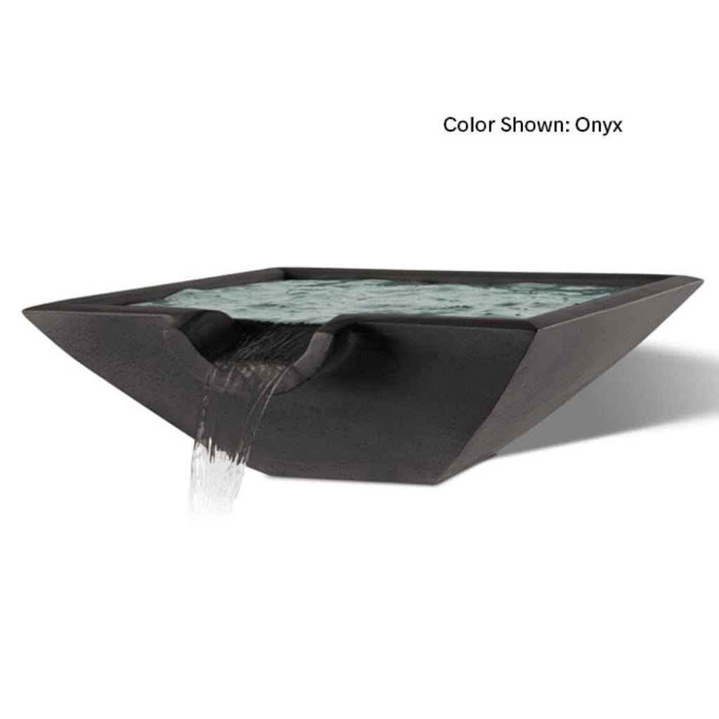 Slick Rock Concrete | 30" Camber Square Water Bowl