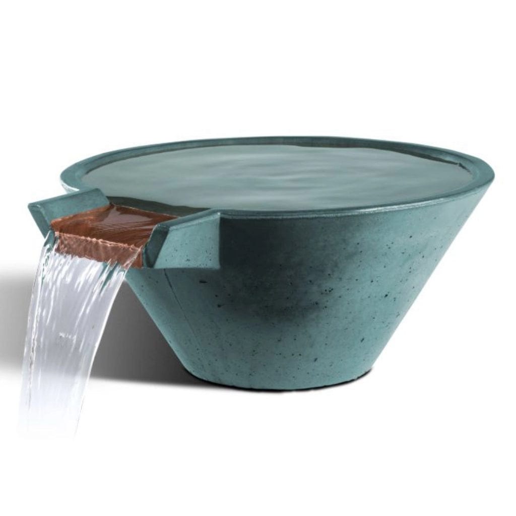Slick Rock Concrete | 34" Cascade Conical Water Bowl
