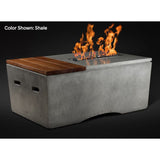 Slick Rock Concrete | 48" Rectangular Oasis Gas Fire Table