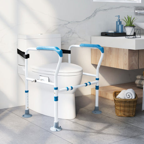 Costway | Toilet Safety Rail with Adjustable Height for Elderly