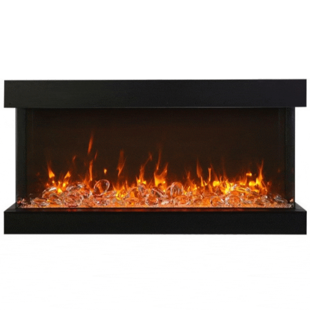 Amantii | 88" Tru-View XL XT Three Sided Electric Fireplace