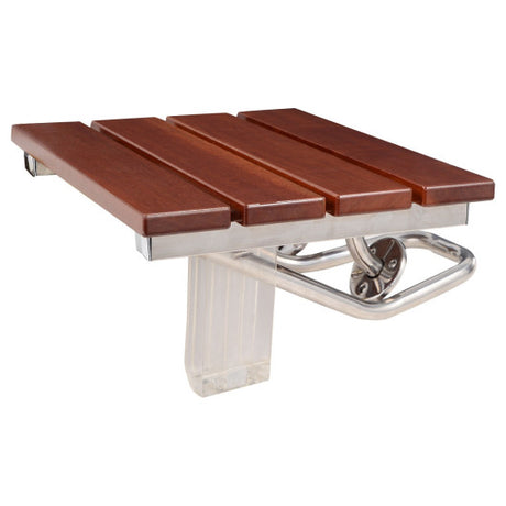 Costway | Wall-Mounted Folding Shower Seat Bench Bath Seat Bench Shower Chair