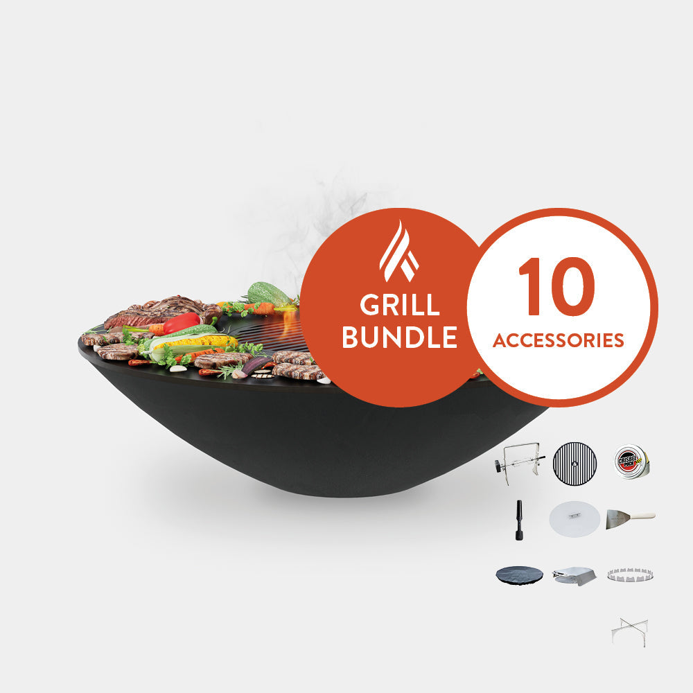 Arteflame | 40 Black Label Grill With 10 Accessories - For Build-in