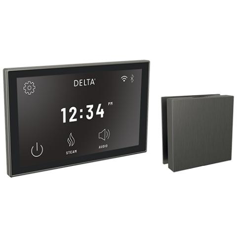 Delta | Steamscape™ Deluxe System - Digital Interface and Contemporary Square Steam Head