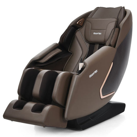 Costway | Soothe 10-Full Body Zero Gravity Massage Chair with SL Track Heat Installation-free