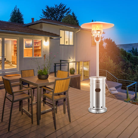 Costway | 48000 BTU Patio Heater with Simple Ignition System