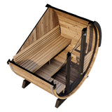 SaunaLife 4 Person Barrel Sauna | Ergo Model EE6G