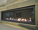Sierra Flame | Austin 65" Direct Vent Linear Gas Fireplace