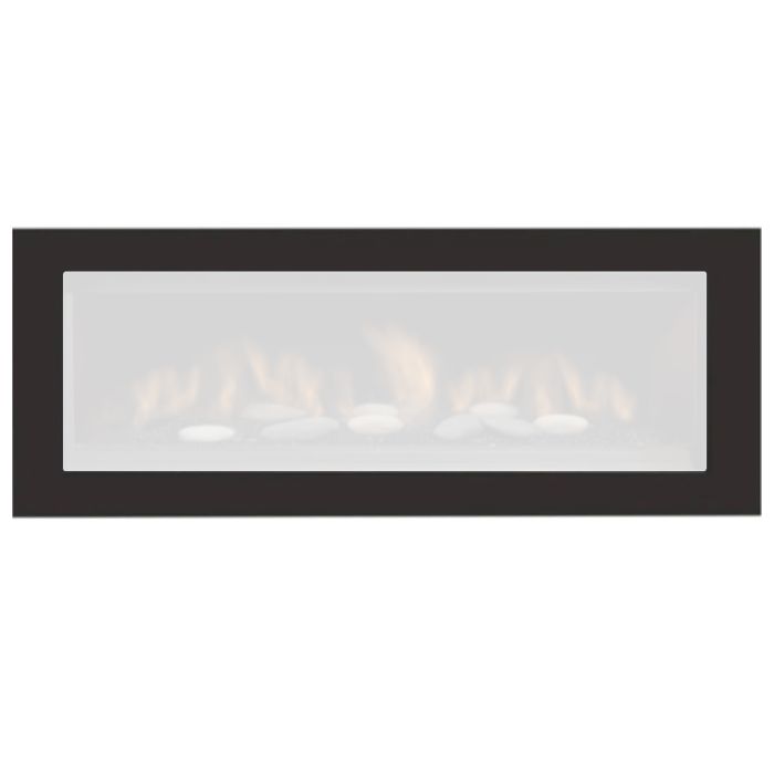 Sierra Flame | Basic Trim and Safety Barrier for Austin 65-Inch Gas Fireplace AUSTIN-SB