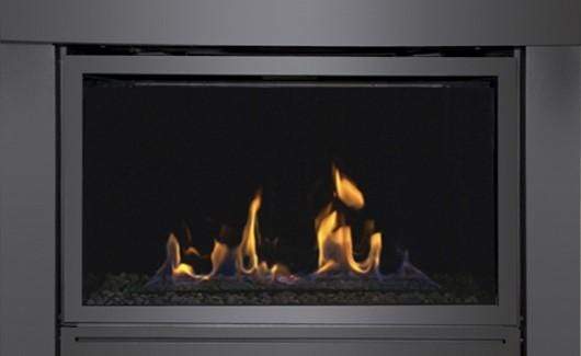 Sierra Flame | Bradley 36" Direct Vent Linear Gas Fireplace BRADLEY-36-NG