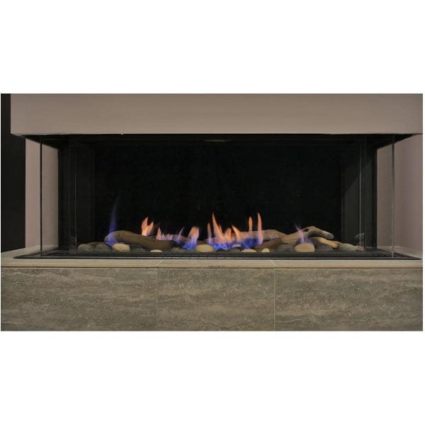 Sierra Flame | Toscana Three Sided Direct Vent Linear Gas Fireplace