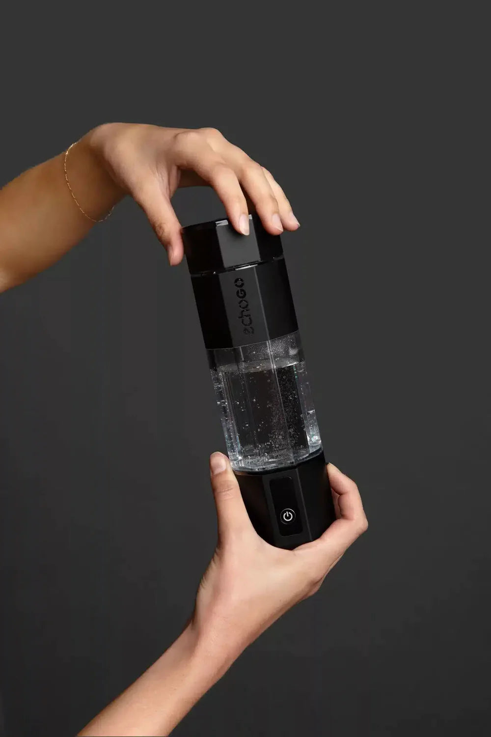 Echo Go+ Hydrogen Water Bottle | Rose Metallic