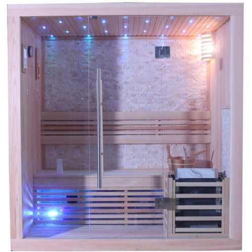 SunRay | Westlake 300LX 3-Person Indoor Traditional Sauna